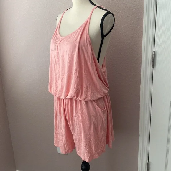 ❤️3x$20 - Plus Size Classic Romper Jumpsuit - Picture 7 of 9